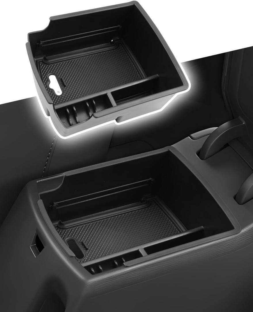 CDEFG for 2023 2024 2025 2026 Hyundai Venue Center Console Organizer Tray for Venue 2020 2021 2022 2023 2024 2025 2026 Accessories Armrest Storage Box Insert Tray Arm Rest Middle Organizer