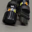 AUXITO Latest CANBUS 3157 Switchback LED Bulbs 3057 3457 4157 Dual Color Amber/White Anti Hyper Flash Built-in Resistor Error Free Turn Signal Lights and DRL/Parking Lights, Pack of 2