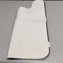 Toilet Rugs U Shaped Bathroom Rug,Machine Washable Non Slip Quick Dry Super Absorbent Ultra Thin Toilet Mats for Bathroom Toilet.Cream,1'8"x2'(20x24inch)