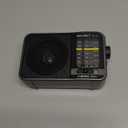 Portable AM/FM Transistor Radio with Loud Speaker, Battery or USB Powered - Compact Emergency Radio for Indoor, Outdoor, Travel & Storms (Model BJL-671)