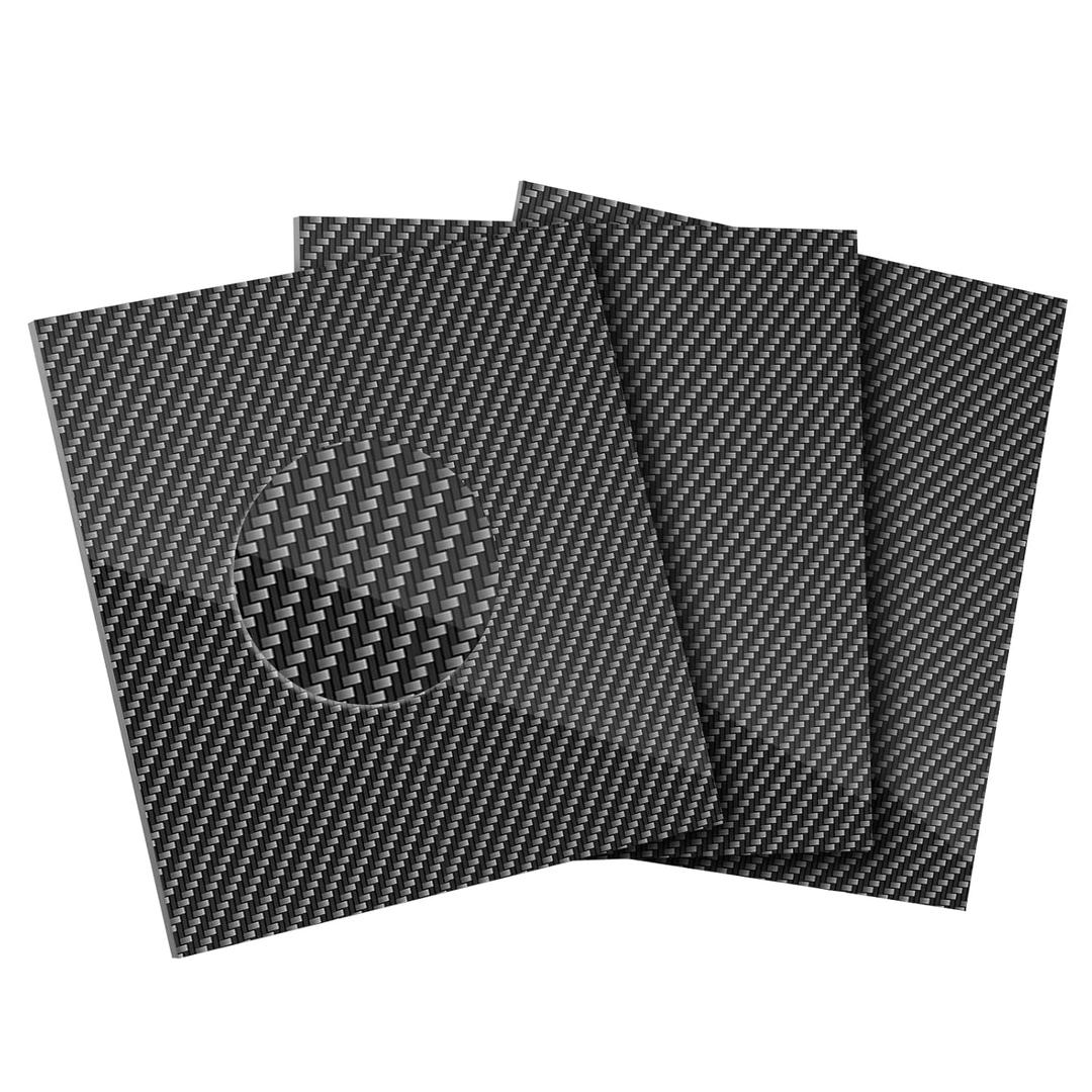 Carbon Fiber Sheet, 200300MM 0.5mm 1.0mm 2mm 2.5mm 3.0mm 4.0mm 4.5mm 5mm, 3K Full Carbon Fiber Board 100% Twill Weave Glossy Surface Carbon Fiber Plate
