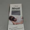 LitBear Sleep Mask for Side Sleeper Women Men, Eye Mask for Sleeping Light Blocking, 3D Contoured Cup Sleeping Mask, Soft Breathable Sleep Eye Mask with Adjustable Elastic Strap for Flight Nap (Black)