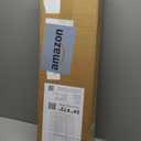 LOTUS & WINDOWARE Cordless Faux Wood Blinds, 24" Wide x 72" Long, Smooth, Snow White, 2 Inch Horizontal Blinds  for Living Room, Bedroom, Interior Door Windows