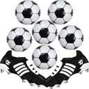 8pcs soccer shoes balloons