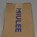 MIULEE Beige Rectangle Linen Polyester Tablecloth with Decorative Cutouts Spring Waterproof Stain Resistant & Shrink-Proof Table Cloth 60x104 inch Farmhouse Style for Dining Wedding and Outdoor