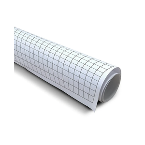 36" x 120" Large Graph Paper Roll, 1/4" Black Grid, Ideal for School Classroom Graphing, Designing Blueprints and Floorplans, Tabletop Gaming and Custom Mapping