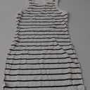 Acelitt Womens Ladies Summer Dresses Striped Print Halter Neck Bodycon Short Mini Tank Dress(Too Tight, Please Size Up) M