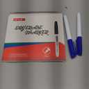 SFAIH Blue Dry Erase Markers Fine Tip - 12 Pack Whiteboard Markers Standard Set For Brainstorming & Visual Planning, Teams, Teacher & Creative Sessions | Low-Odor Non-Toxic Easy Clean