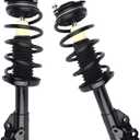 PAROD Shock Absorber Strut Fit for 2006-2011 Honda Civic 1.8L L4;Coupe Front w/Coil Spring Assembly #172285 172284