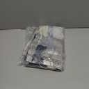 No. 918 Blockade Geometric Blocks Semi-Sheer Grommet Curtain Panel, 40" x 84, Navy