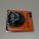 Walker's Unisex Adult's Lightweight Foldable Hearing Protection 22 dB Noise Reduction Pro Low-Profile Earmuffs (Black/Teal)