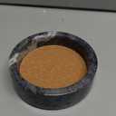 Incense Holder,Natural Marble Incense Holder for Sticks,Handmade Incense Burner with 9 Incense Holes,Suitable for Meditation,Smudging,Incense Burning and Decoration(Black)