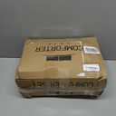 Luxudecor Floral Comforter Set King Size 7 Piece, Black Flower Bed in a Bag, Elegant Ink Comforter Bedding Set for All Season (Ink, 104"x90")