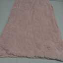 Yurhap Fleece Baby Blanket Heart Checkered Blanket, Ultra Soft Cozy Baby Blankets for Girls Boys, Fluffy Infant Toddler Newborn Receiving Blankets for Crib Stroller 3040 (Light Pink)