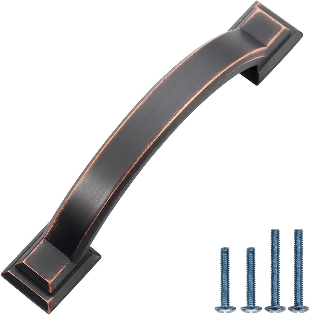 10 Pack 3 inch Cabinet Pulls Oil Rubbed Bronze Cabinet Handles Drawer Pulls for Kitchen Cabinet Cupboard