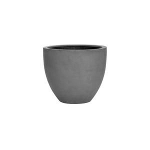 8x8x8 Clay Flower Pot, Gray