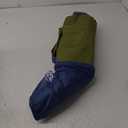 Yuzonc Camping Sleeping Pad, Ultralight Camping Mat with Pillow Built-in Foot Pump Inflatable Sleeping Pads Compact for Camping Backpacking Hiking Traveling Tent (Blue and Green)