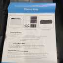 Outdoor Projector Screen with Stand 120 Inch, 16:10 4K HD Portable Projector Screen Indoor, Movie Screen with Carry Bag, Sandbags, Projection Screen for Backyard, Camping, Home Theater