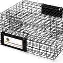 Rugged Ranch Squirrel Trap, Live Animal Catch & Release Cage, Squirrelinator