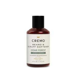 Cremo Cedar Forest Beard & Scruff Softener, Softens and Conditions Coarse Facial Hair of all Lengths in Just 30 Seconds, 6 Fluid Ounce (6 Fl Oz (Pack of 1))