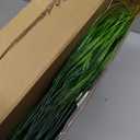 Ysleen 30 Bundles Artificial Outdoor Plants UV Resistant Fake Grasses No Fade Faux Plastic Wheat Grass Greenery Shrubs Garden Porch Window Box Decorating Craft