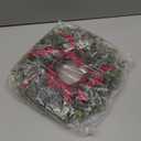 4 Pcs Christmas Candle Rings Wreath Artificial Garland with Red Berry Mini Christmas Candle Wreath for Table Centerpiece Home Kitchen Cabinet Windows Front Door Decor (Guest-Greeting Pine)