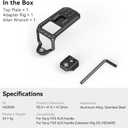 SmallRig FX3 / FX30 XLR Handle Top Plate for Sony FX3 / FX30 XLR Unit