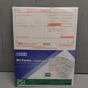 W2 Forms 2025,W2 Tax Forms 2025 with Envelopes,4 Part W2 Tax Forms 2025,25 Employee Kit of Laser Forms with 3 W-3 Transmittal,25 Self Seal Envelopes Included