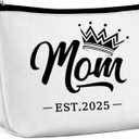 Mom Makeup Bag,New Mom Gifts for Travel Makeup Bag, Shopping, Beach, Travel (One Size)
