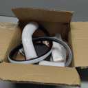 10 Inch Modern Ceiling Light, 24W LED Dimmable Ceiling Light with Remote Control, 3000-6000K Color Temperature Adjustable, Black Small Chandelier for Bedroom, Entryway, Hallway, Kitchen