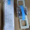 TOTO WASHLET+ S7 Electronic Bidet Toilet Seat with EWATER+ Bowl and Wand Cleaning and Contemporary Lid, Elongated, Cotton White - SW4726AT40#01