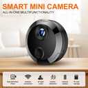 2K HD Hidden Cameras - WiFi Security Camera - Spy Cam-Indoor Nanny Cam -Baby pet Camera - Home Security for with App -Surveillance Cameras with Motion Detection and Night Vision