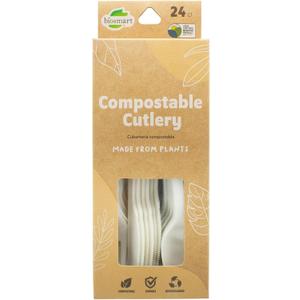 Biosmart Compostable Cutlery 24 Pack