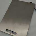 100% Pure Titanium Cutting Board | Dual-Sided Non-Toxic Surface - Dishwasher Safe - Rustproof Healthy Cutting Board for Kitchen Prep - 14x10 inch