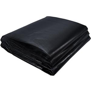 15x20ft Pond Liners,28MIL HDPE Fish Pond Liner,Reinforced Koi pond liners for Outdoor Ponds, Water Gardens, Waterfall,Fountain, Black 