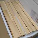 Solid Wood Shelf Covers for Wire Shelving, Wire Rack Covers for Pantry Shelves, Tool-Free & Snap-On (5pcs, 30" W x 16" D), 30"w X16"d X2.6"h
