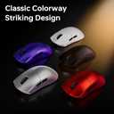 ATK Blazing Sky X1 V2 Wireless Gaming Mouse, 54g Lightweight, PAW3950Ultra Sensor, Nordic 54L20 MCU, Optical Switches, New GEM 8K Dongle, Dual-Mode 2.4G/Wired (Extreme, Metallic Purple)
