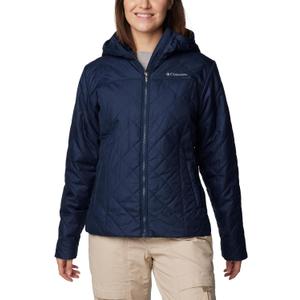 Columbia Women's Copper Crest II Hooded Jacket (Medium, Collegiate Navy)