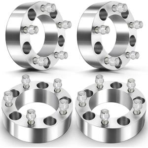 ECCPP 4PCS 2 inch 50mm Wheel Spacers 5x5.5 to 5x5.5 5x139.7 to 5x139.7 108mm CB 9/16" 5 Lug fits for 2005-2010 for Dodge Dakota| 2004-2010 for Dodge Durango| 1994-2010 for Ram 1500