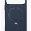 TORRAS Q3 Silicone for iPhone 17 Pro Max Case with Stand, Fit for MagSafe, Liquid Silicone Cozy Grip, 360 Spin Stand, Camera Control, Protective for iPhone 17 Pro Max Phone Case Silicone, Deep Blue