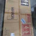 36 x 30 Inch Black Bathroom Mirrors for Vanity, Wall Mounted Mirror Rectangle Mirror Matte Black Framed Bathroom Mirror with Aluminum Alloy Ribbed Texture Metal Frame (Horizontal/Vertical)