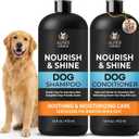 ALFIE'S CHOICE Dog Shampoo & Conditioner Set | 16 fl oz Each | Lavender & Rosemary with Biotin for Itchy Skin, Allergies & Odor | Moisturizing & Detangling for All Breeds