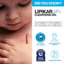 La Roche-Posay Lipikar AP+ Gentle Foaming Cleansing Oil, Gentle Oil Cleanser for Face and Body Formulated with Niacinamide, Long-Lasting 24-hour Hydration, Fragrance-Free & Soap Free