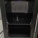 Antarctic Star 18L Beverage Refrigerator Cooler 24Can, Mini Fridge with Quiet Compressor, LED Light,Freestanding Small Fridge with Electronic Temperature Control for Home and Bar(40-61 ) (0.6Cu.Ft, Black)