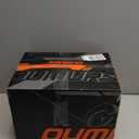 Adult Motocross Dirt Bike Helmet with Goggle, Gloves & Mask - DOT/FMVSS-218 Off-Road Motorcycle & ATV Helmet with Adjustable Sun Visor (Small, New Red Flame)