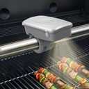 Rechargeable Grill Lights for Outdoor Grill for Weber Genesis Spirit Summit Handle Accessories BBQ Lights 360Flexible Rotation, 2 Lamp Beads Higher Brightness, Type-C Charging