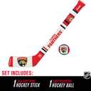 Franklin Sports NHL Team Mini Soft Hockey Stick Set - NHL Team Soft Foam Mini Hockey Stick and Ball - Great Toy for Kids, One Size