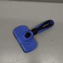 Swihauk Self Cleaning Slicker Brush - Skin Friendly Deshedding Grooming Tool for Dogs & Cats, Suitable for Shedding & Haired Pets, with Pet Supplies Accessories, Blue