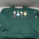 Women's Christmas Nutcracker Sweatshirt Crewneck Long Sleeve Shirt Xmas Holiday Pullover Tops, Large