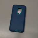 for Galaxy S9 Plus Case,Shockproof Dropproof Dustproof 3-Layer Full Body Protection Rugged Heavy Duty High Impact Hard Cover Case for Galaxy S9+ 6.2 inch,Turquoise